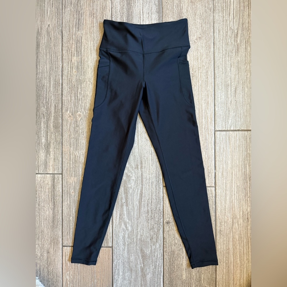 Old Navy Black High-Rise Leggings powersoft